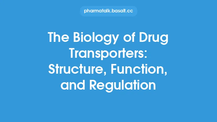 The Biology of Drug Transporters: Structure, Function, and Regulation Thumbnail