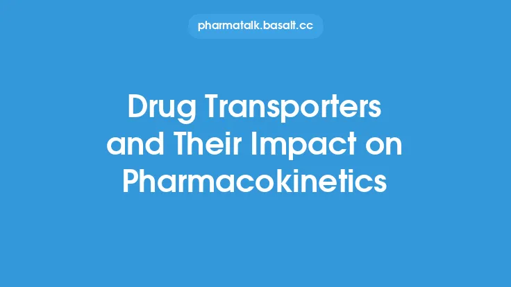 Drug Transporters and Their Impact on Pharmacokinetics Thumbnail