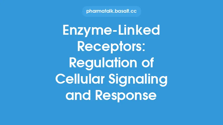Enzyme-Linked Receptors: Regulation of Cellular Signaling and Response Thumbnail