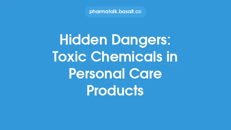 Hidden Dangers: Toxic Chemicals in Personal Care Products Thumbnail