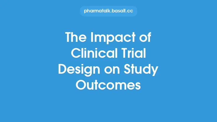 The Impact of Clinical Trial Design on Study Outcomes Thumbnail