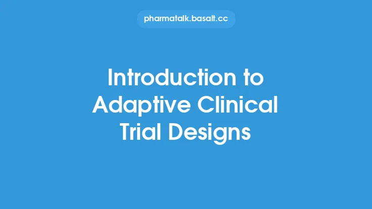 Introduction to Adaptive Clinical Trial Designs Thumbnail