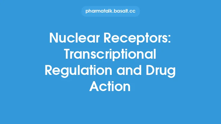 Nuclear Receptors: Transcriptional Regulation and Drug Action Thumbnail
