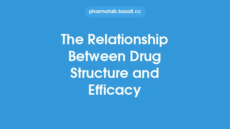 The Relationship Between Drug Structure and Efficacy Thumbnail