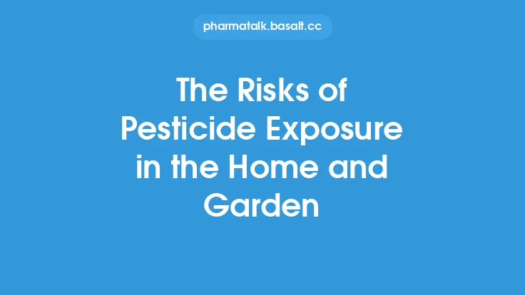 The Risks of Pesticide Exposure in the Home and Garden Thumbnail