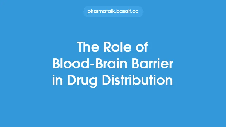 The Role of Blood-Brain Barrier in Drug Distribution Thumbnail