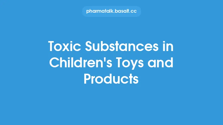 Toxic Substances in Children