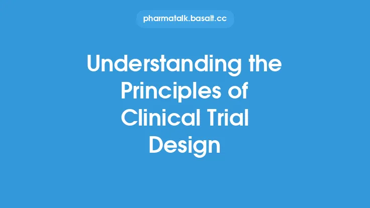Understanding the Principles of Clinical Trial Design Thumbnail